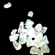 Aquamarine tiny natural crystals 6-7g Rocks and Things
