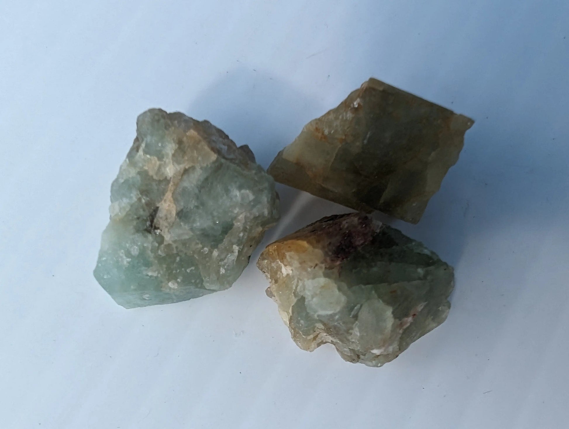 Aquamarine natural 3/4 crystals 11g+ Rocks and Things