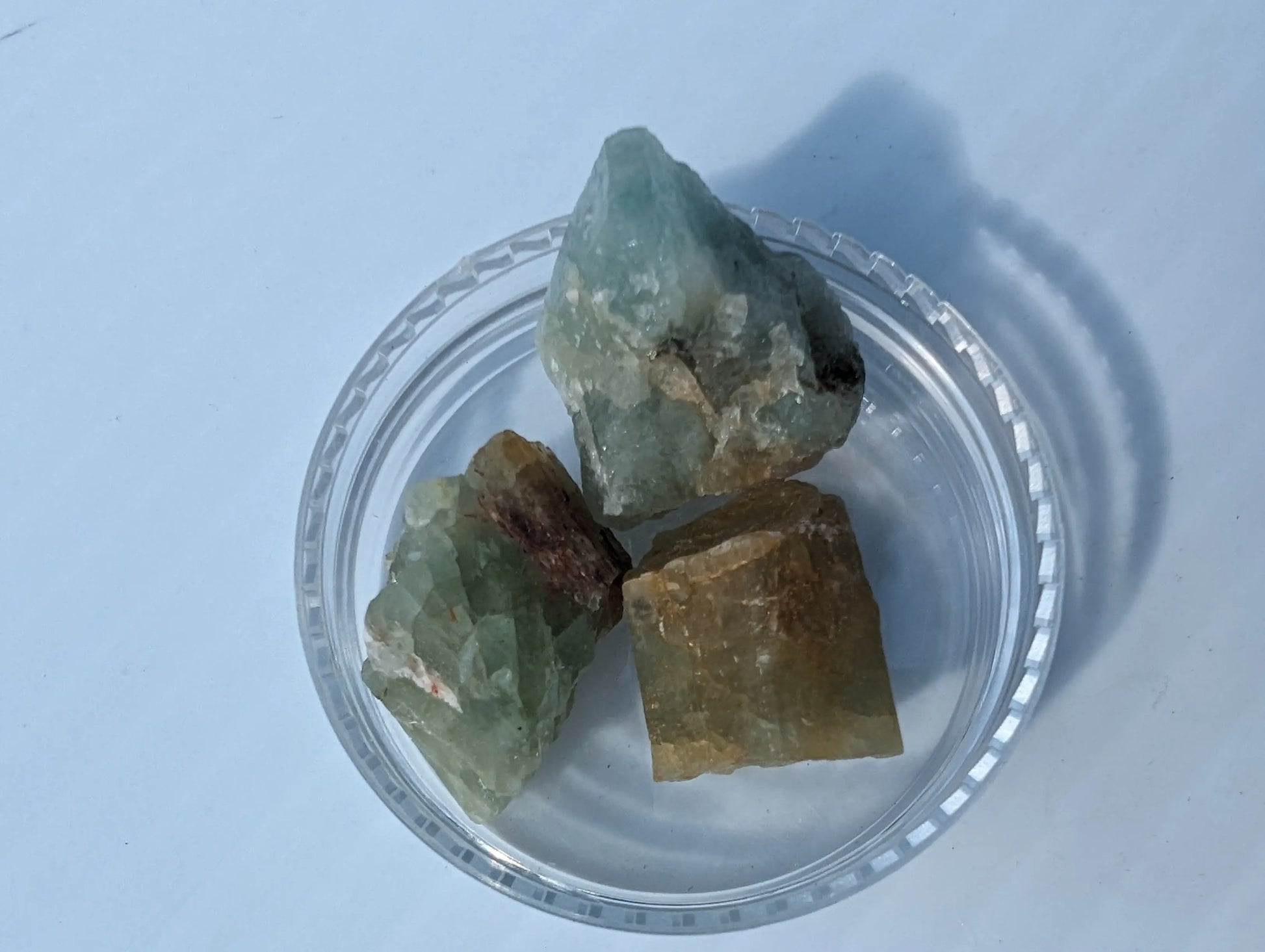 Aquamarine natural 3/4 crystals 11g+ Rocks and Things