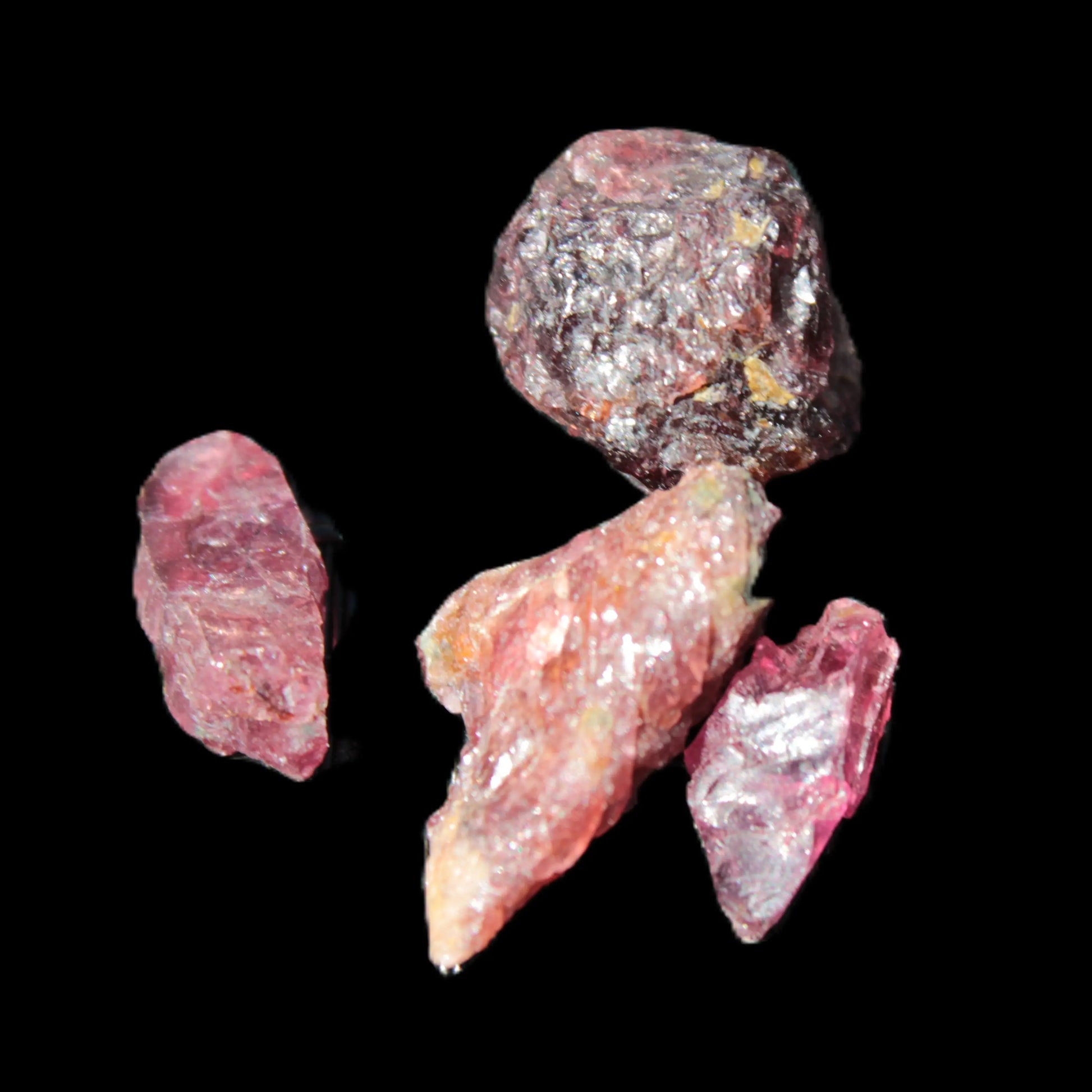 Red Garnet 3/4 crystals 9-10g Rocks and Things