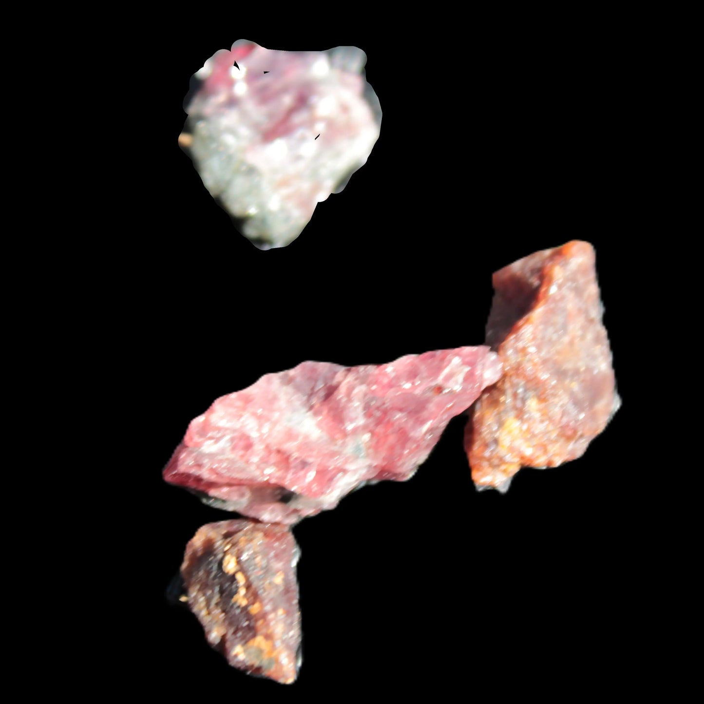 Red Garnet 3/4 natural crystals 9-10g Rocks and Things