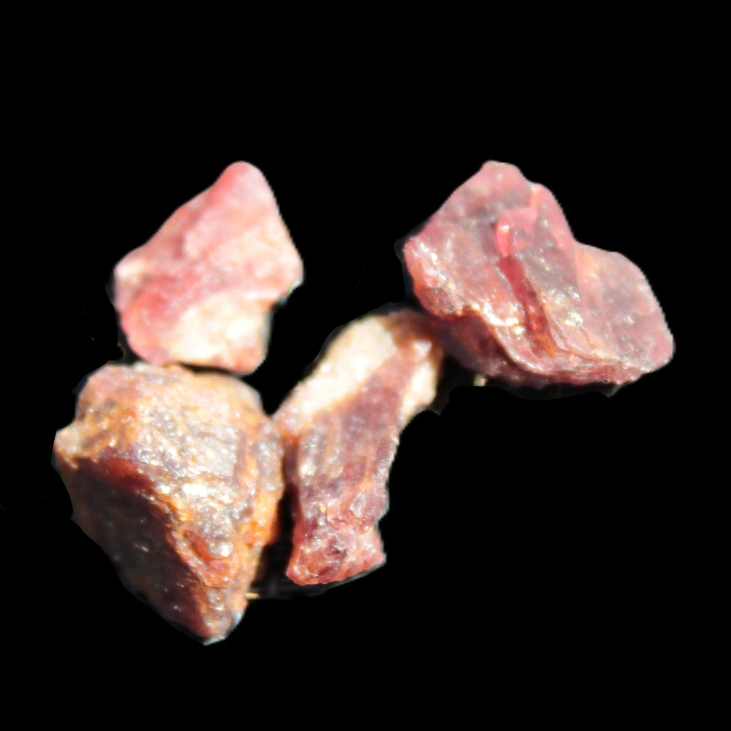 Red Garnet 3/4 natural crystals 9-10g Rocks and Things