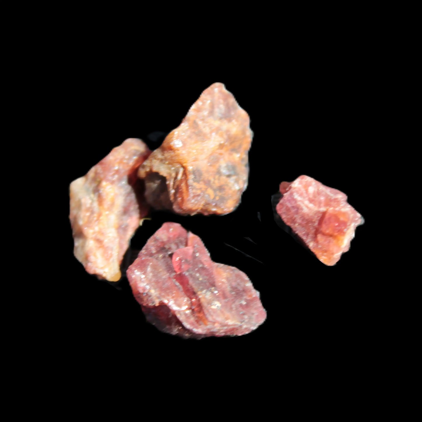 Red Garnet 3/4 natural crystals 9-10g Rocks and Things