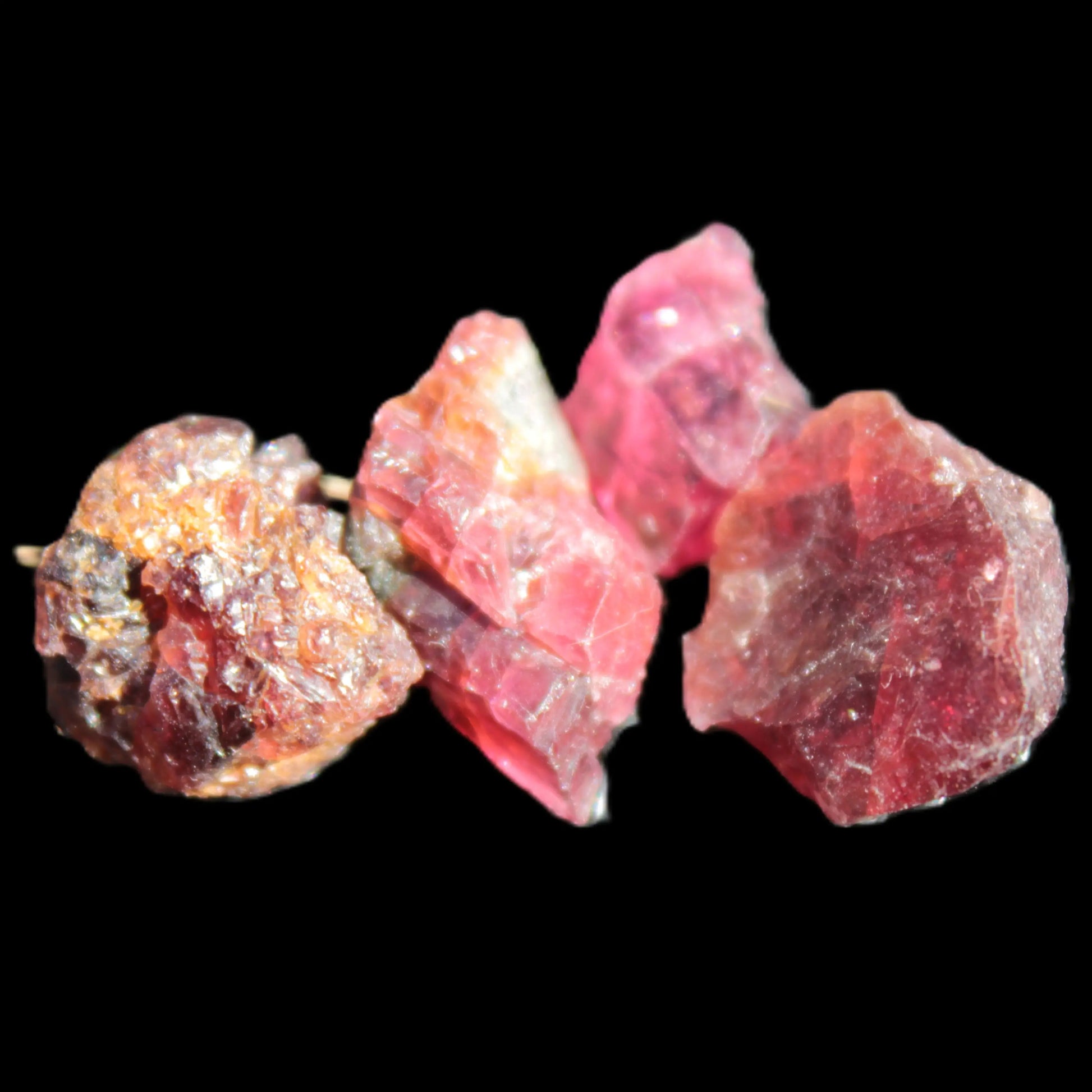 Red Garnet 3/4 natural crystals 9-10g Rocks and Things