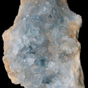Celestite geode 623g in sunlight - Rocks and Things Store