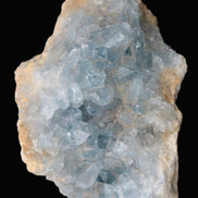 Celestite geode 623g in sunlight - Rocks and Things Store