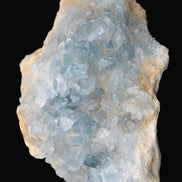 Celestite geode 623g in sunlight - Rocks and Things Store
