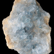Celestite geode 623g in sunlight - Rocks and Things Store