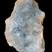 Celestite geode 623g in sunlight - Rocks and Things Store