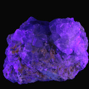 Celestite geode 623g in UV light - Rocks and Things Store