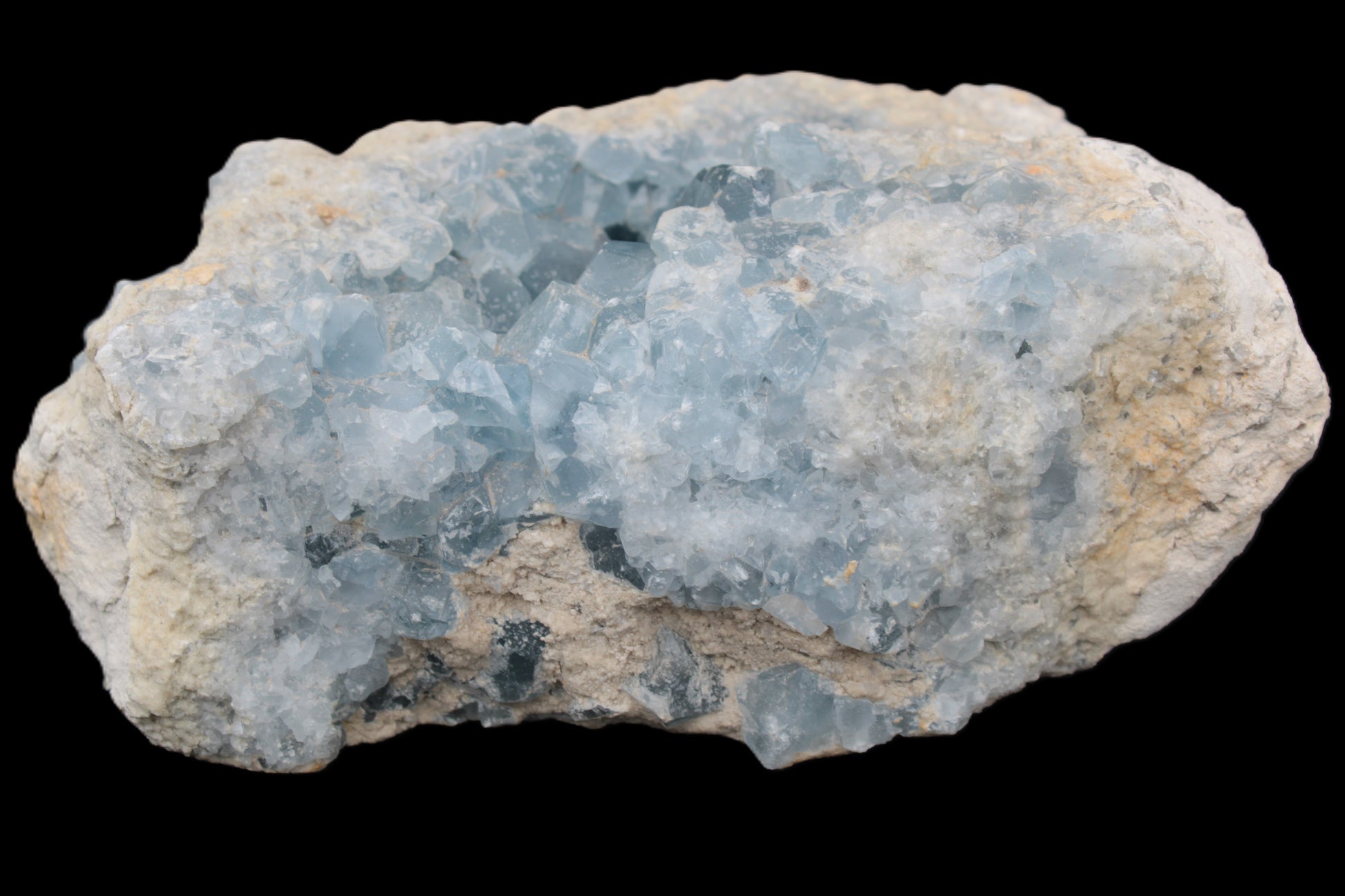 Celestite geode cluster 3840g Rocks and Things