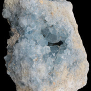 Celestite geode cluster 3840g in sunlight - Rocks and Things Store