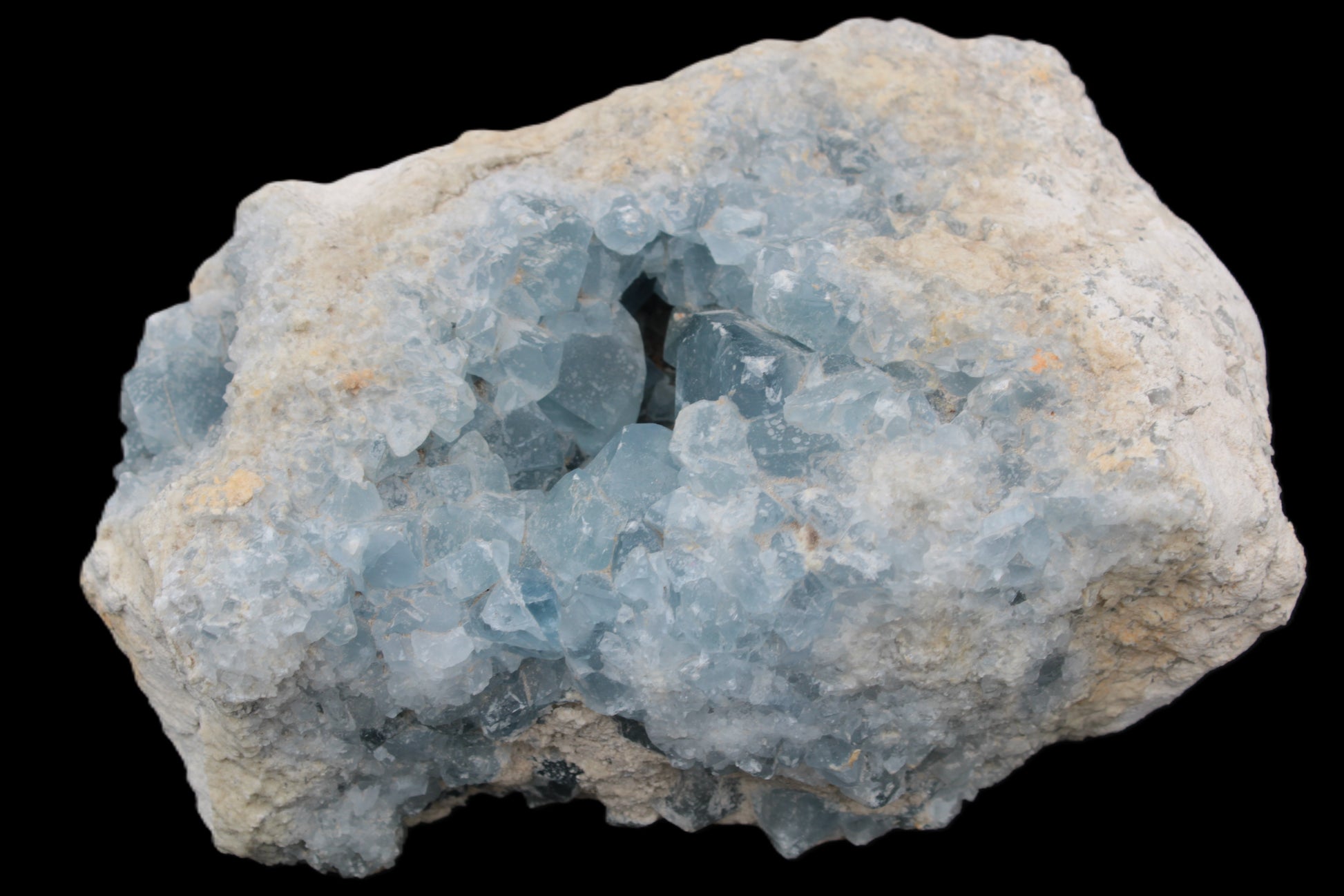 Celestite geode cluster 3840g Rocks and Things