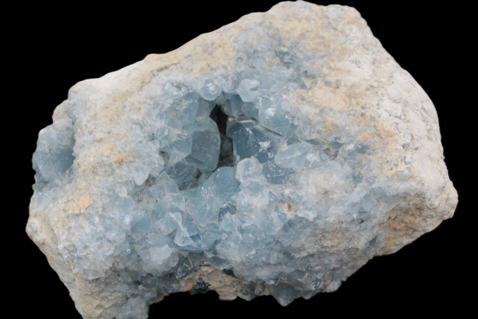 Celestite geode cluster 3840g Rocks and Things