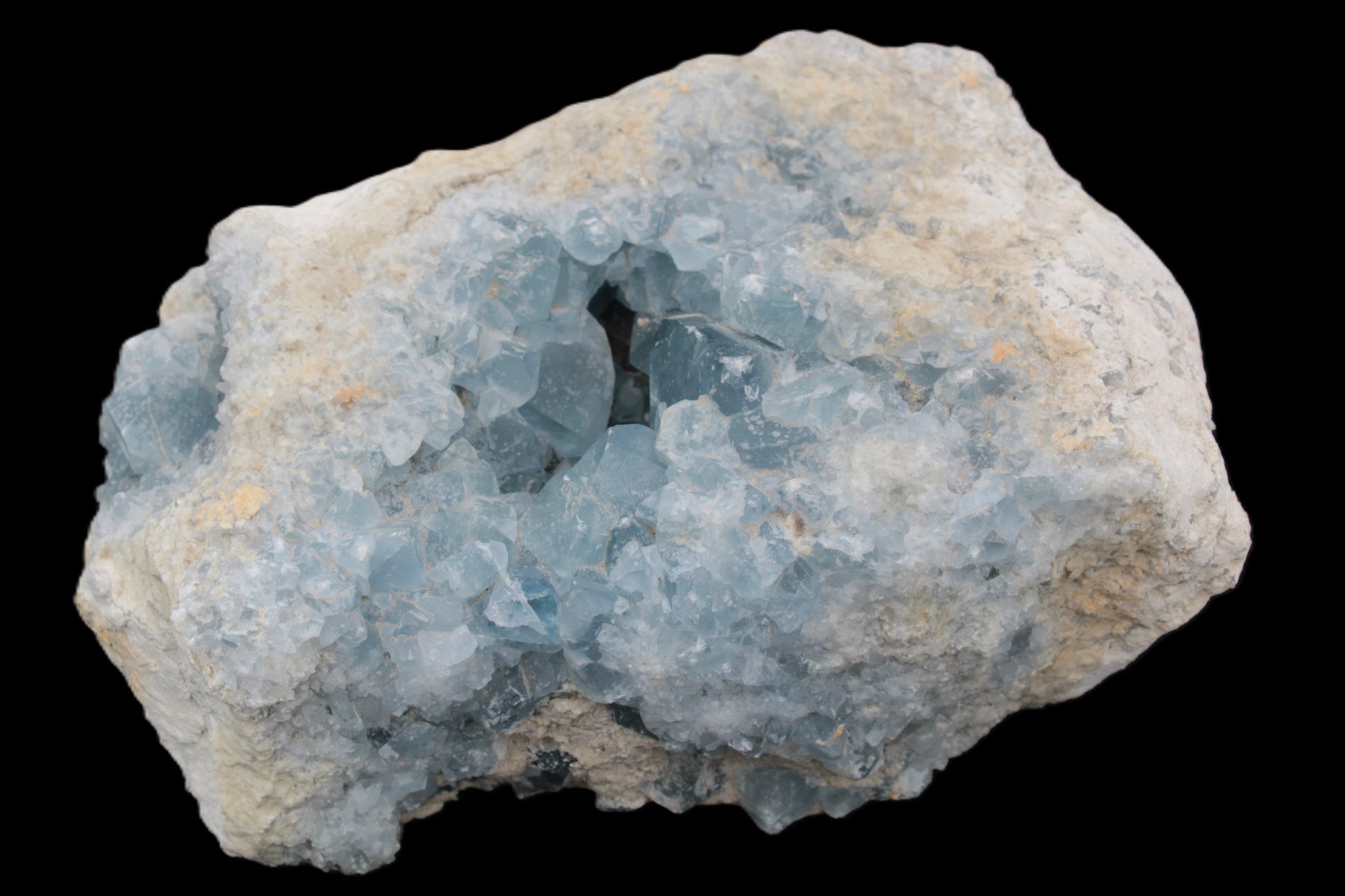 Celestite geode cluster 3840g Rocks and Things