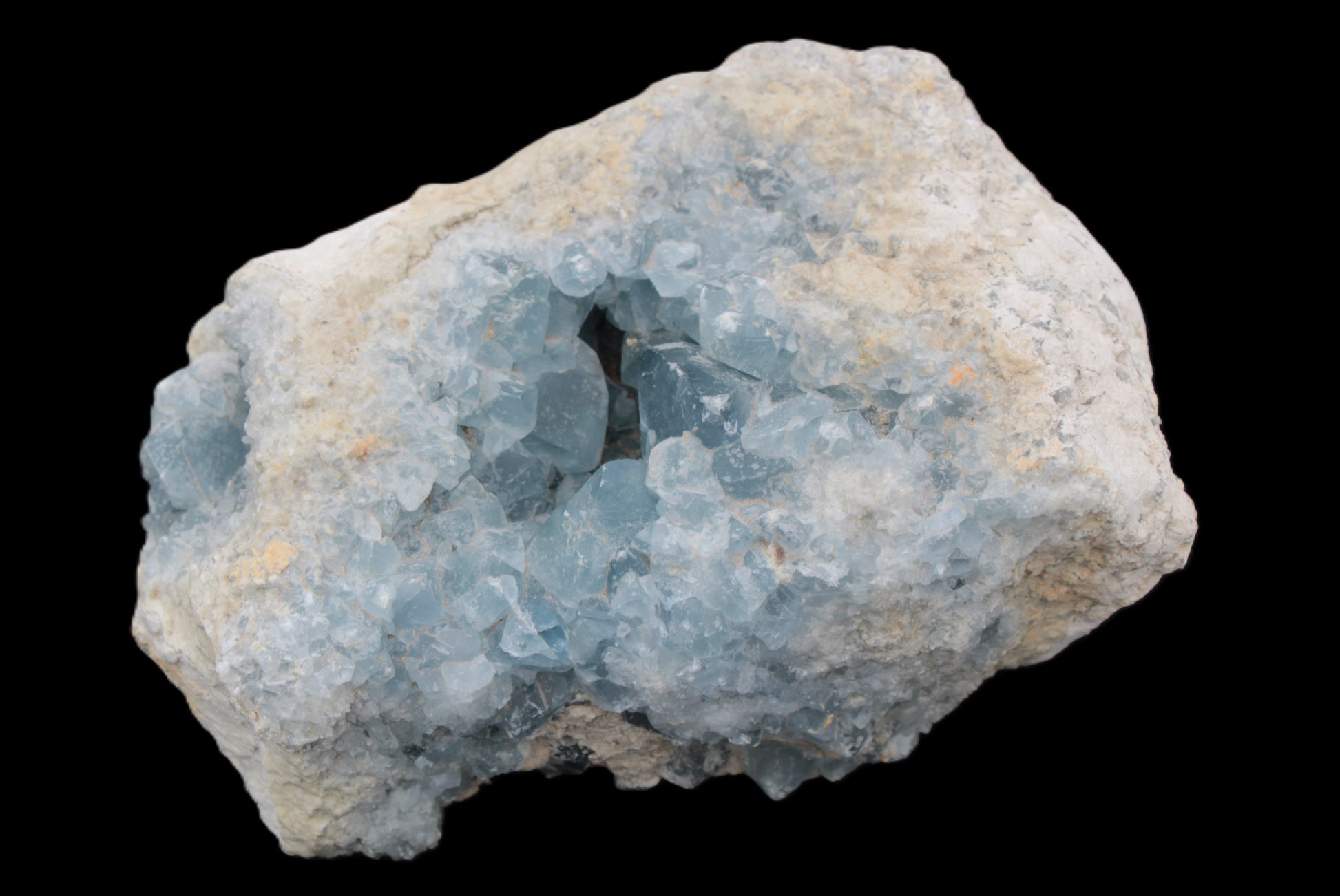 Celestite geode cluster 3840g Rocks and Things