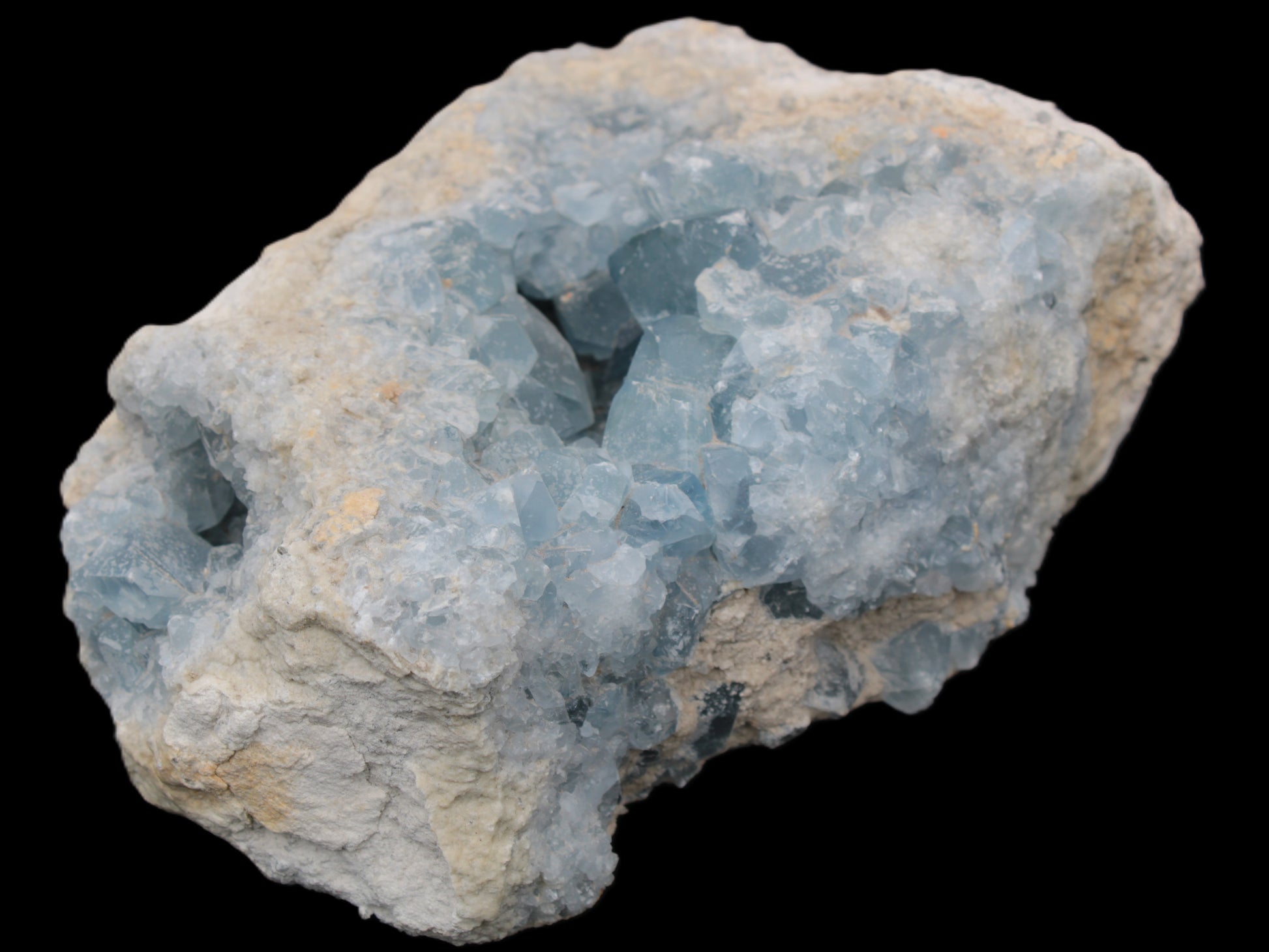 Celestite geode cluster 3840g Rocks and Things