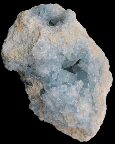 Celestite geode cluster 3840g in sunlight - Rocks and Things Store