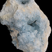 Celestite geode cluster 3840g in sunlight - Rocks and Things Store