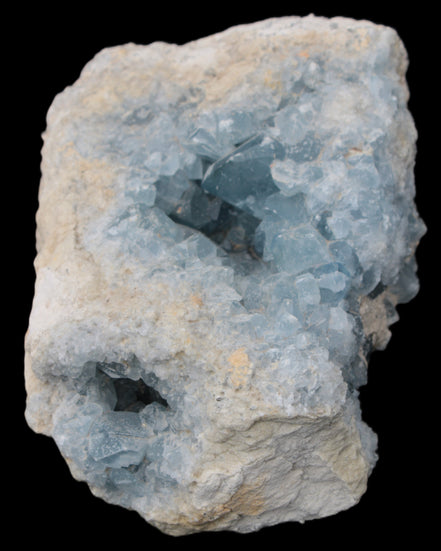 Celestite geode cluster 3840g in sunlight - Rocks and Things Store