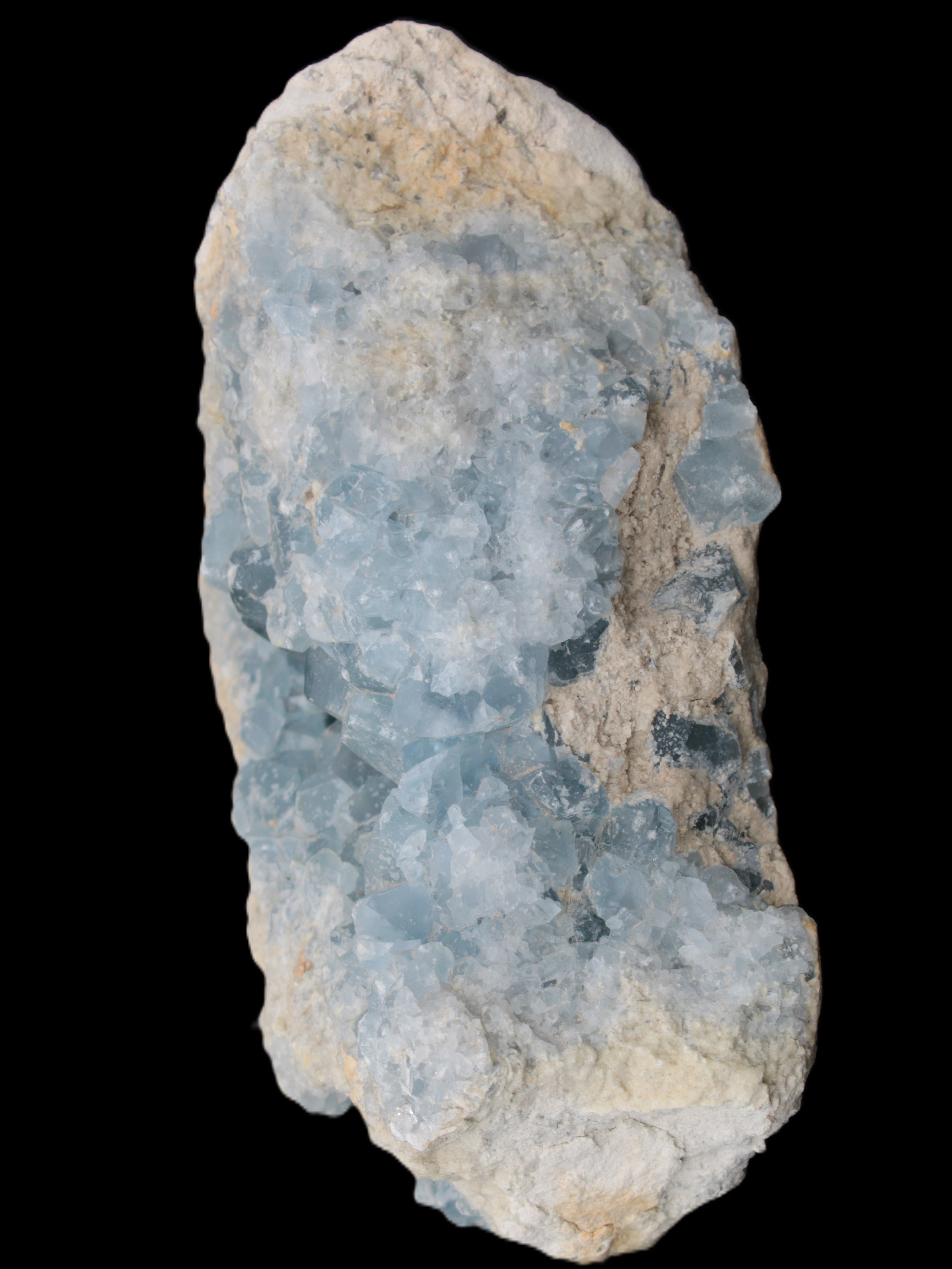 Celestite geode cluster 3840g Rocks and ThingsCelestite geode cluster 3840g in sunlight - Rocks and Things Store
