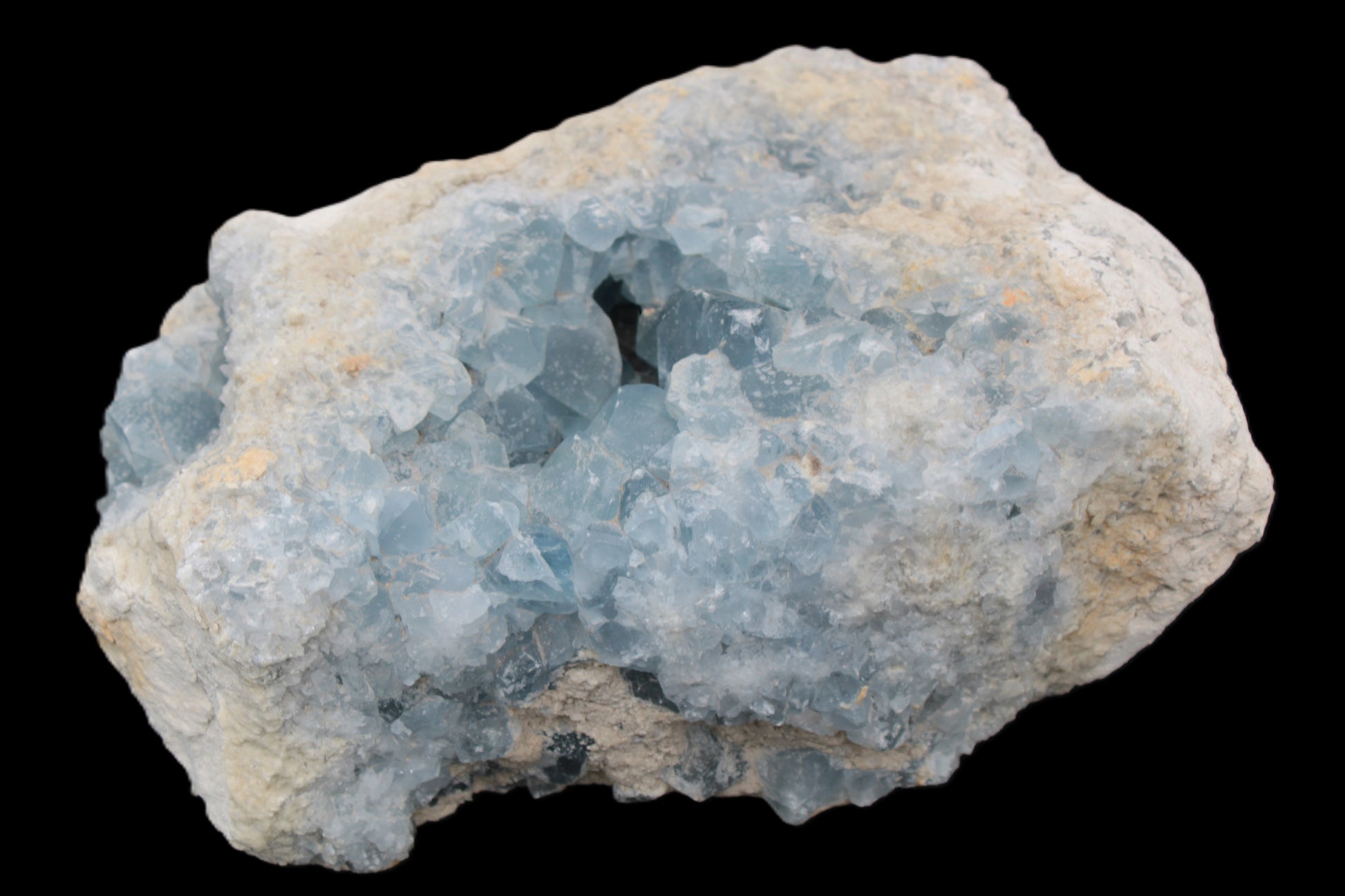 Celestite geode cluster 3840g Rocks and Things