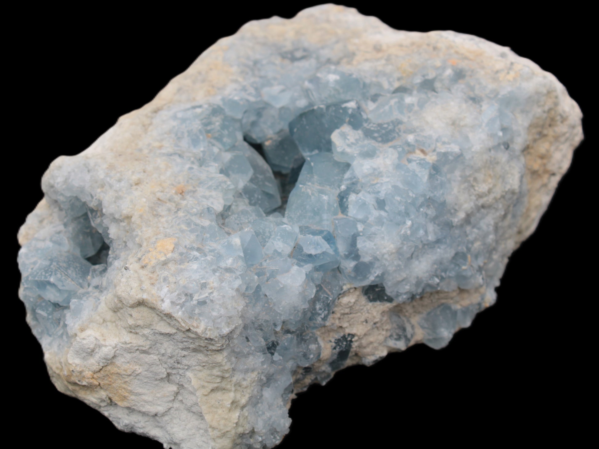 Celestite geode cluster 3840g Rocks and Things