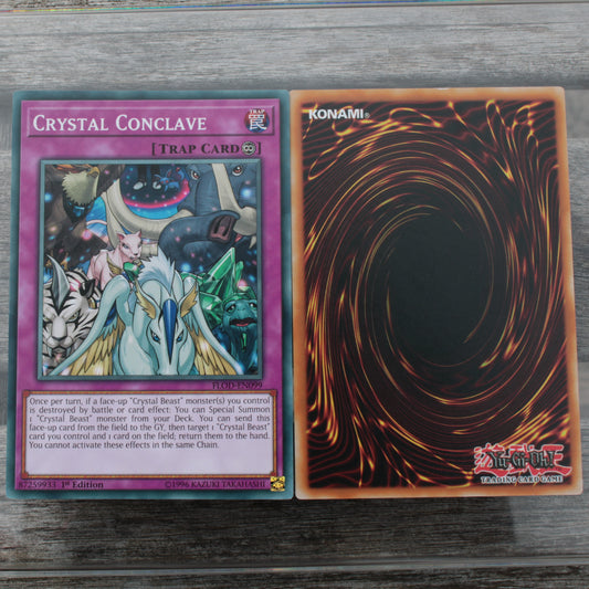 Crystal Conclave common 1st edition YuGiOh card FLOD-EN099