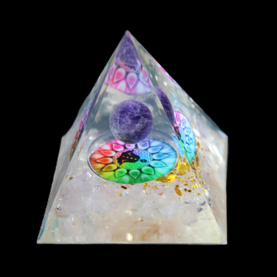 Orgone pyramid in sunlight - Rocks and Things Store