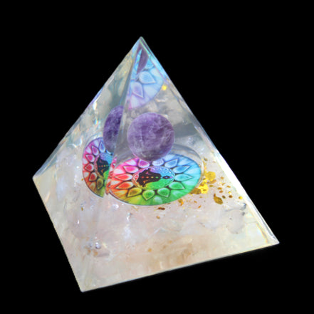 Orgone pyramid in sunlight - Rocks and Things Store