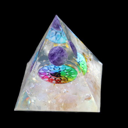 Orgone pyramid in sunlight - Rocks and Things Store