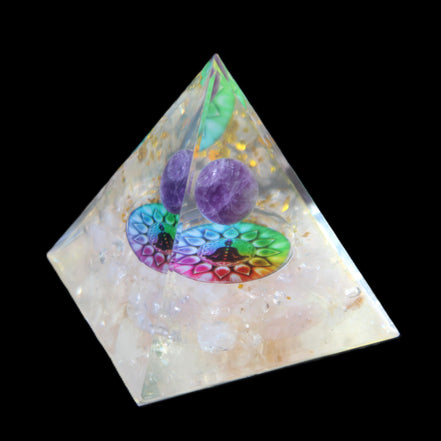 Orgone pyramid in sunlight - Rocks and Things Store