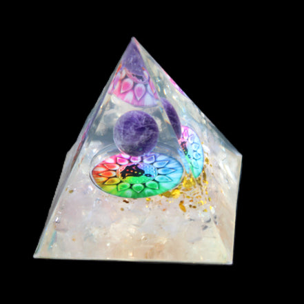 Orgone pyramid in sunlight - Rocks and Things Store