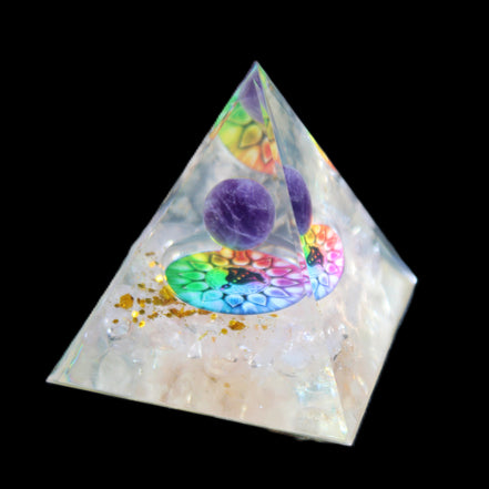 Orgone pyramid in sunlight - Rocks and Things Store