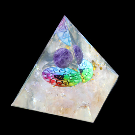 Orgone pyramid in sunlight - Rocks and Things Store