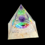 Orgone pyramid in sunlight - Rocks and Things Store