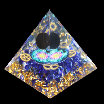 Orgone pyramid 63g in sunlight - Rocks and Things Store