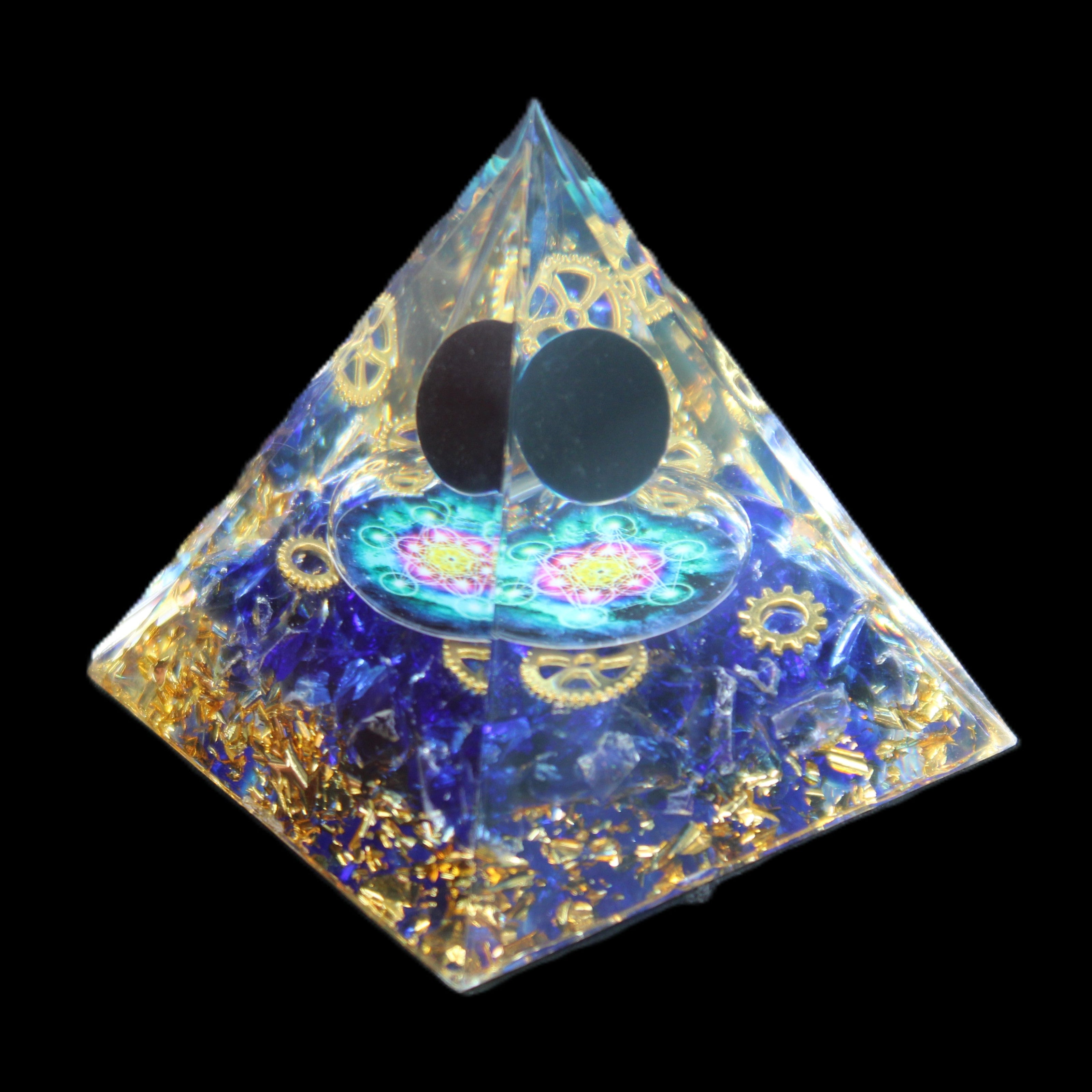 Orgone pyramid 63g in sunlight - Rocks and Things Store