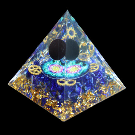 Orgone pyramid 63g in sunlight - Rocks and Things Store
