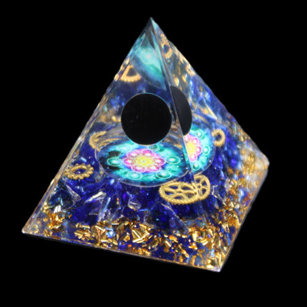 Orgone pyramid 63g in sunlight - Rocks and Things Store