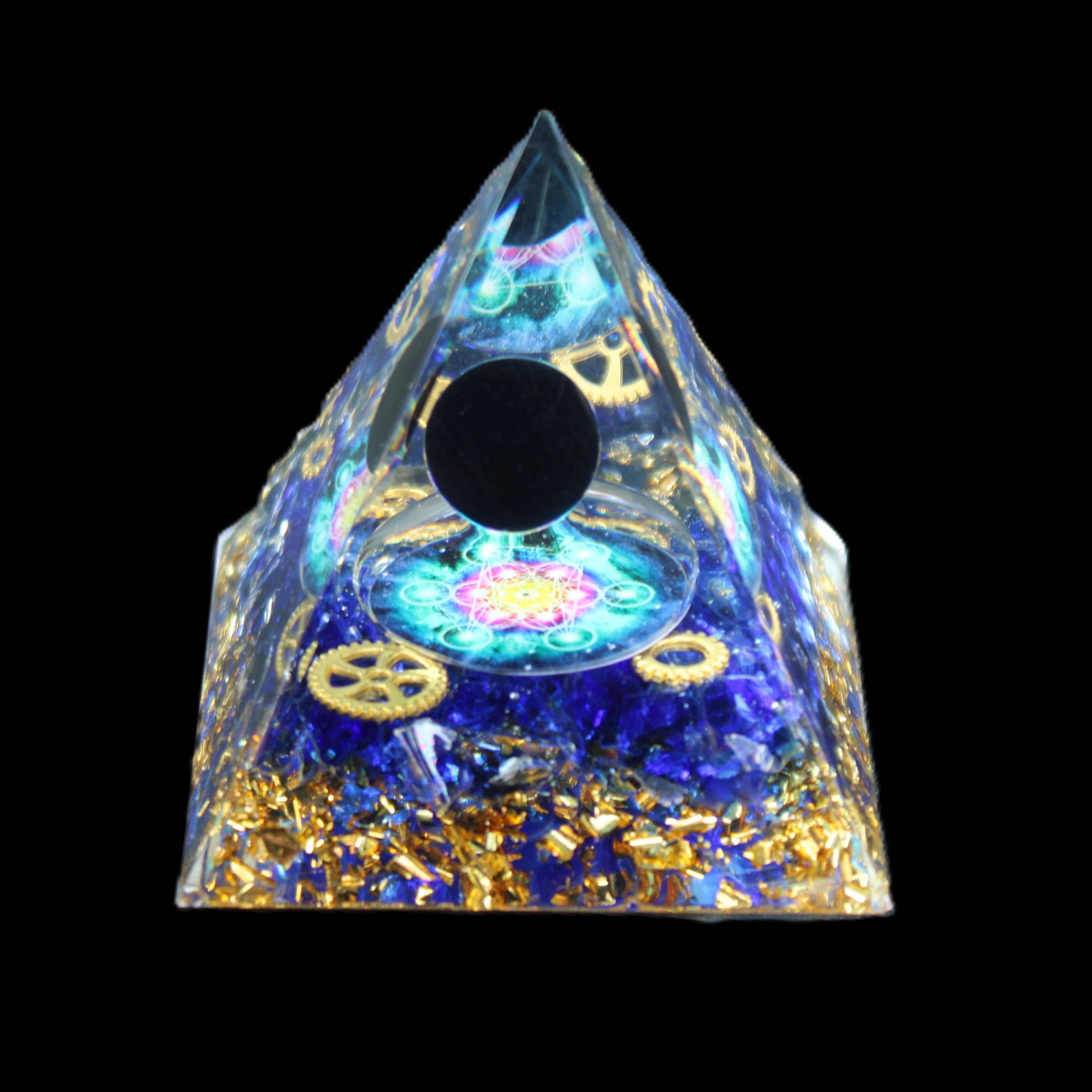 Orgone pyramid 63g in sunlight - Rocks and Things Store