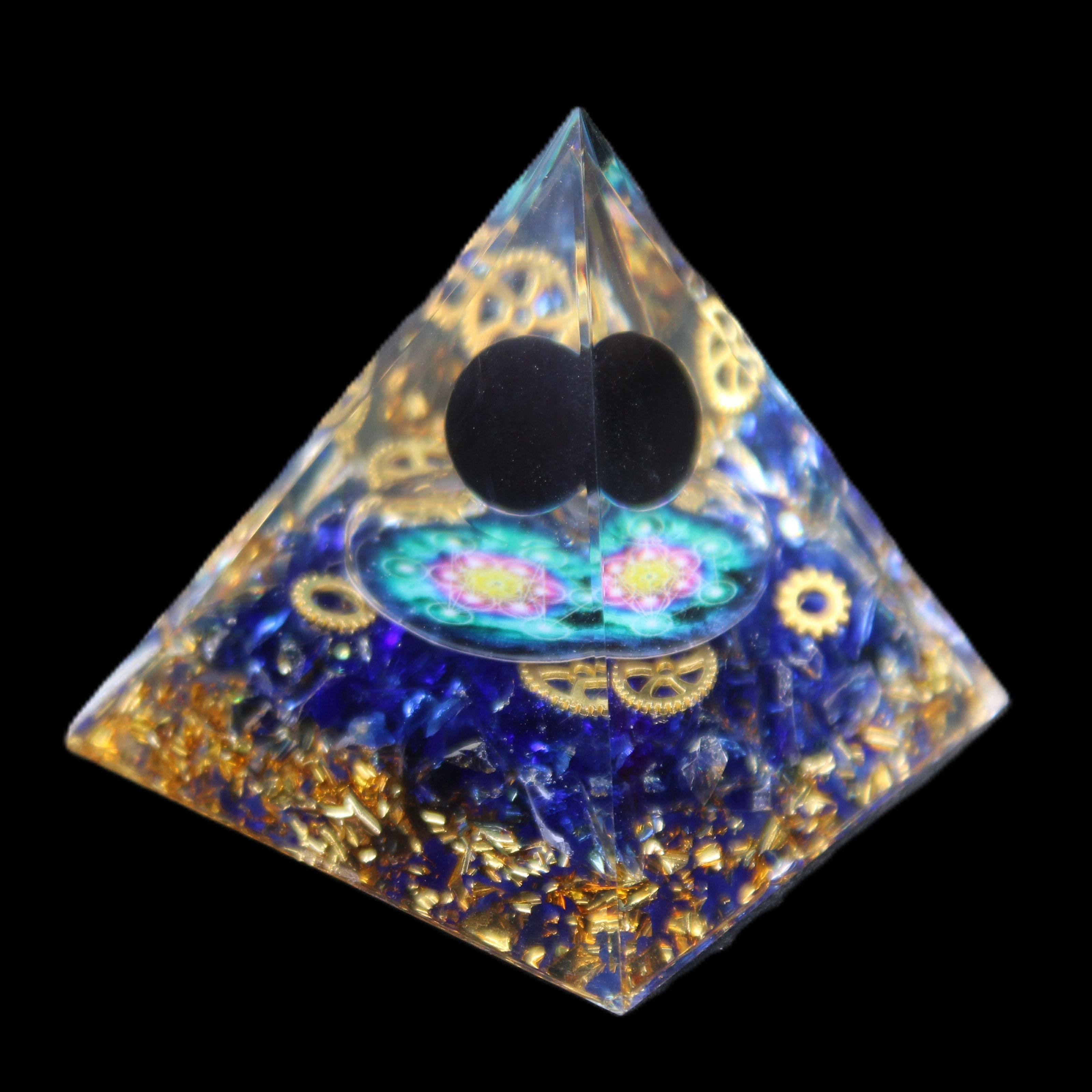 Orgone pyramid 63g in sunlight - Rocks and Things Store