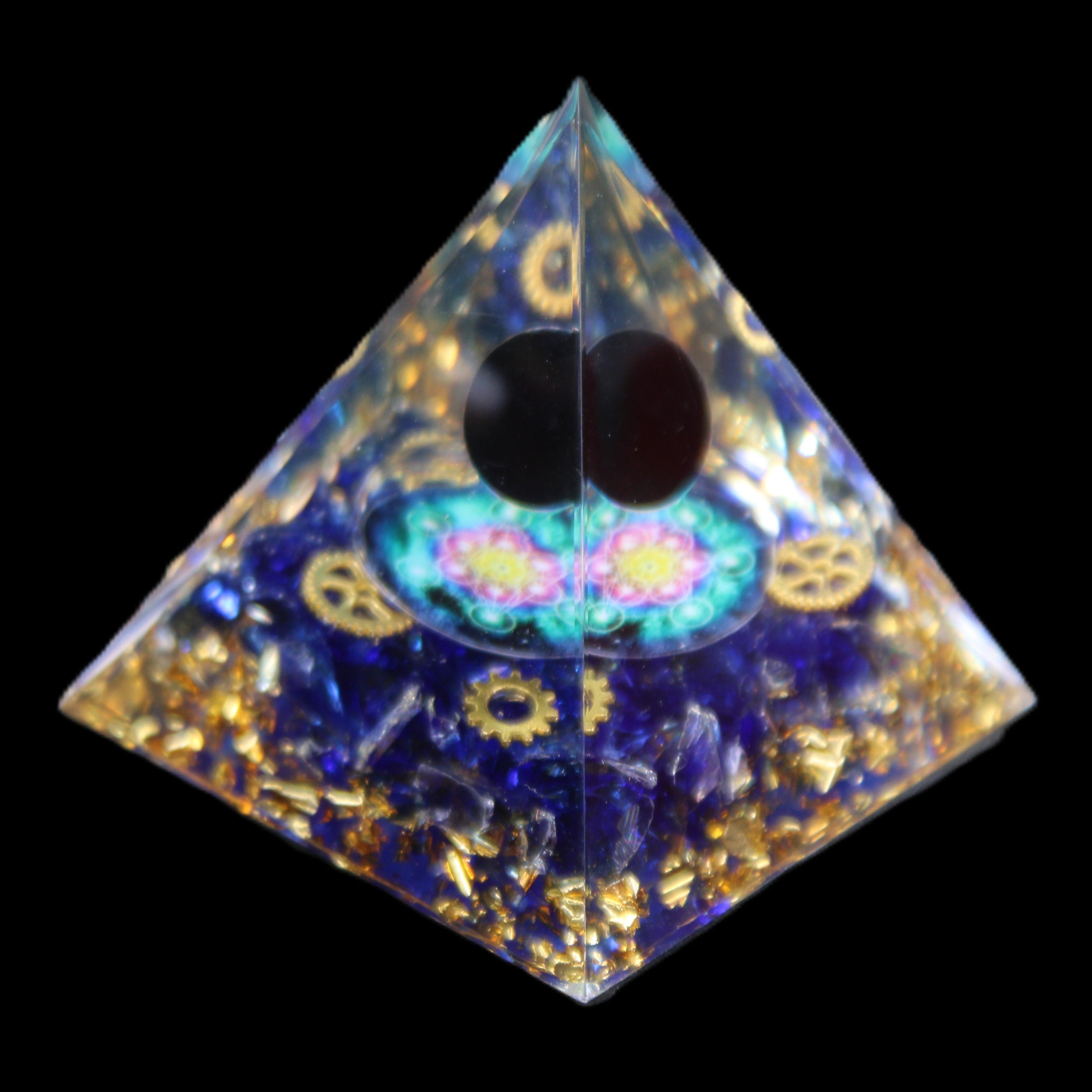 Orgone pyramid 63g in sunlight - Rocks and Things Store