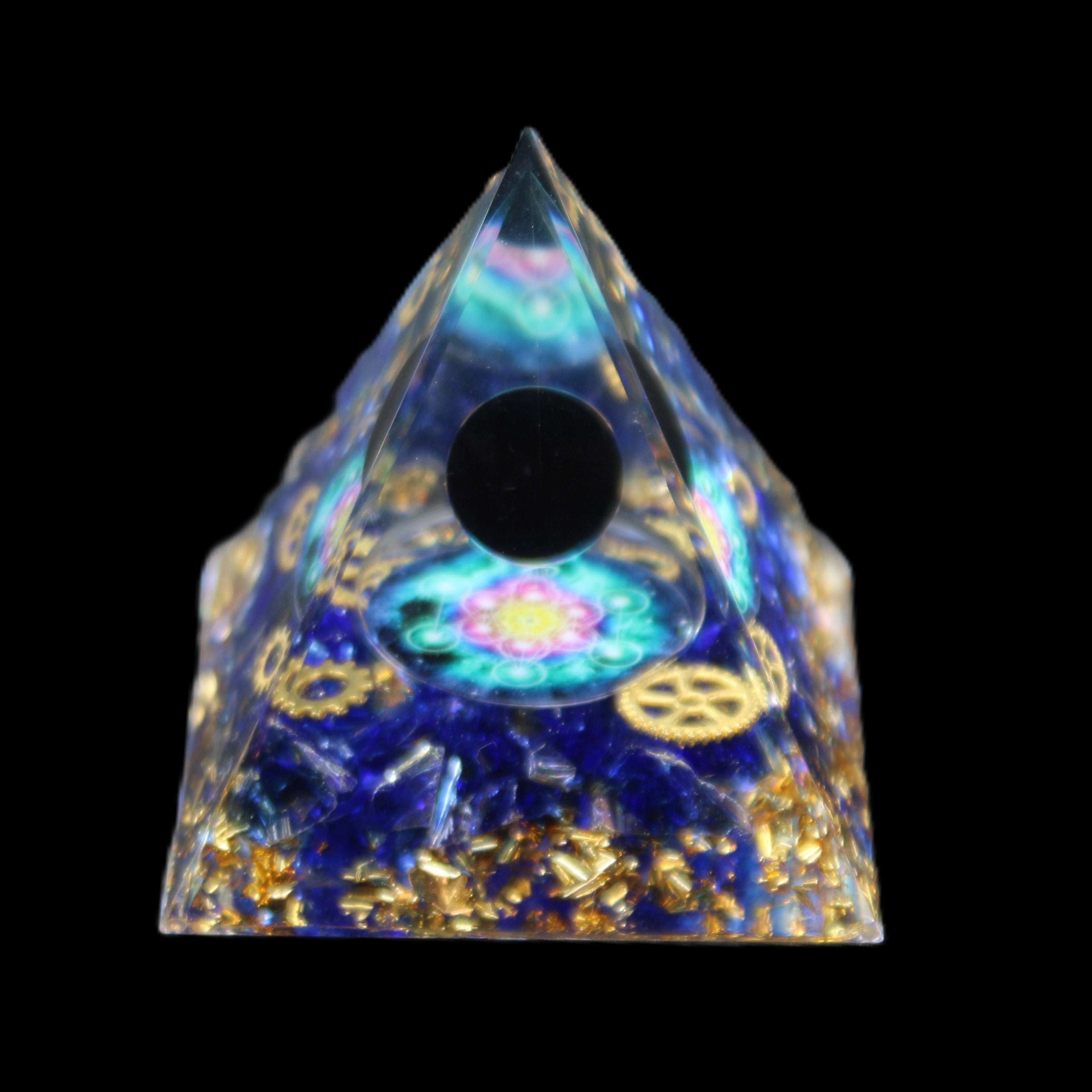 Orgone pyramid 63g in sunlight - Rocks and Things Store