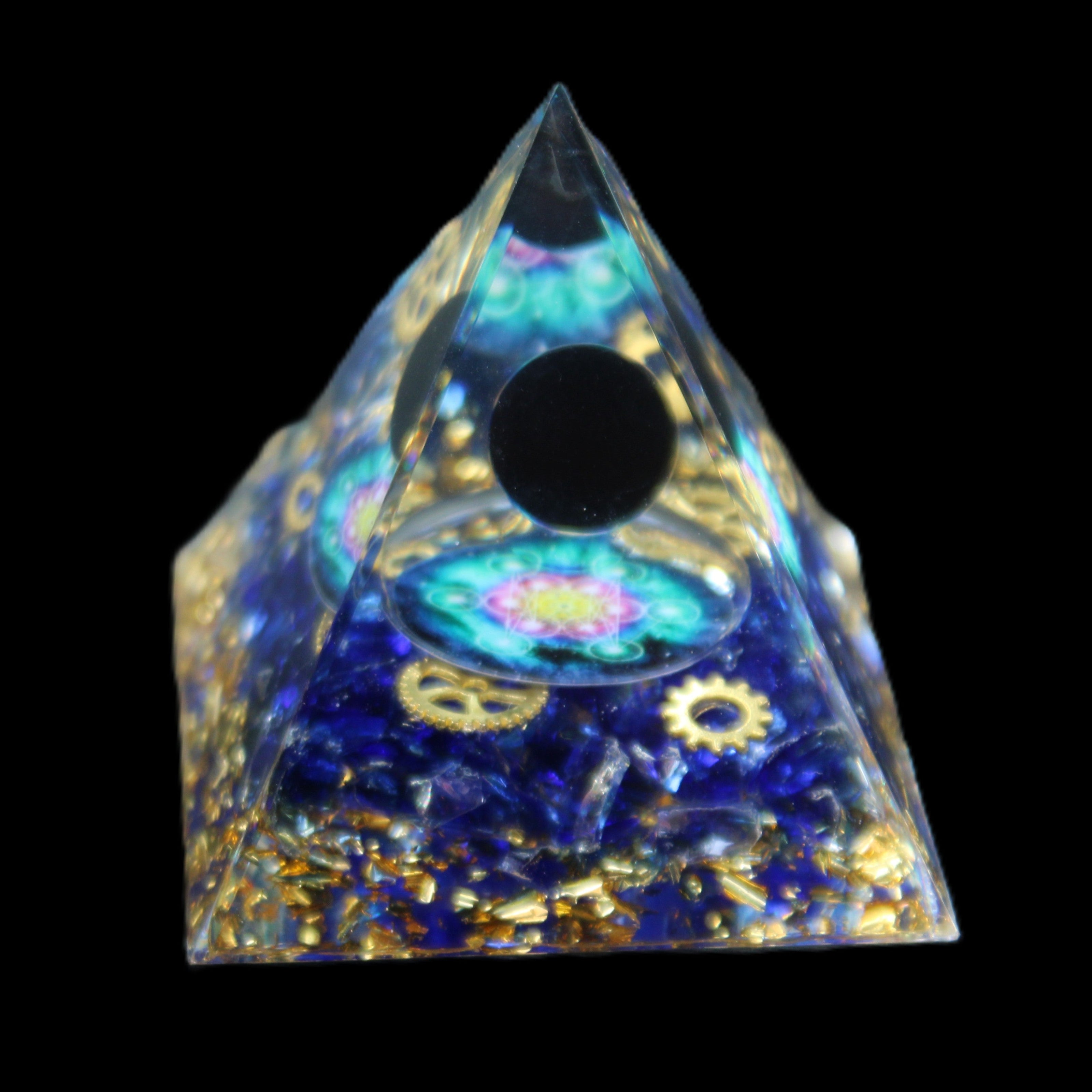 Orgone pyramid 63g in sunlight - Rocks and Things Store