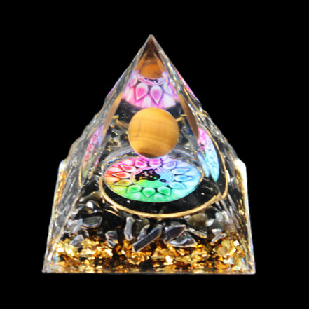 Orgone pyramid 63g in sunlight - Rocks and Things Store