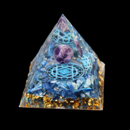 Orgone pyramid 63g in sunlight - Rocks and Things Store