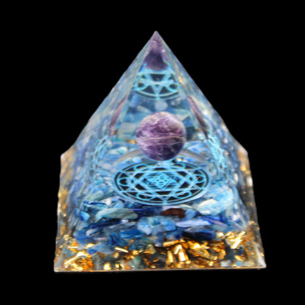 Orgone pyramid 63g in sunlight - Rocks and Things Store