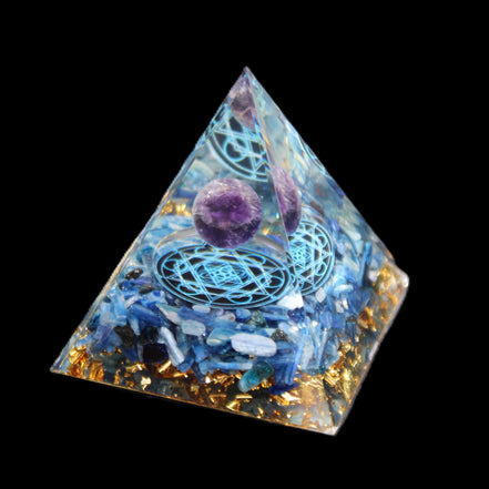 Orgone pyramid 63g in sunlight - Rocks and Things Store