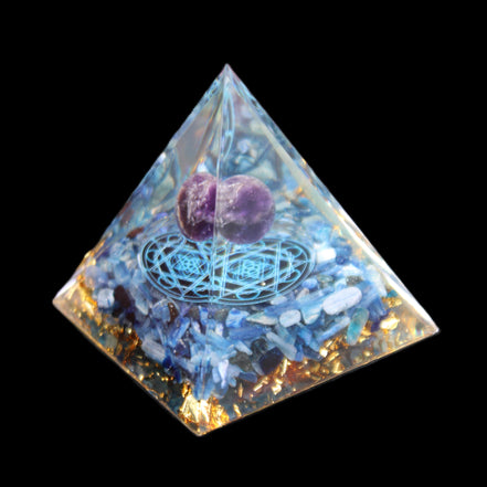 Orgone pyramid 63g in sunlight - Rocks and Things Store